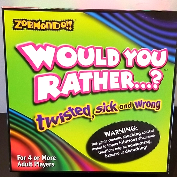 zobmondo Games Would You Rather Poshmark